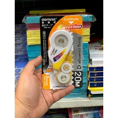 [XOÁ KÉO] Bút Xóa Kéo Dominic / Inyan DP-8911 / DP-911 / CP-8609B 20m nhiều mẫu