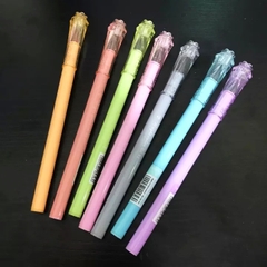 [956 - Lẻ 1 cây] Bút viết gel nước Chosch CS-956 / CS956 mực xanh / tím ngòi 0.5mm