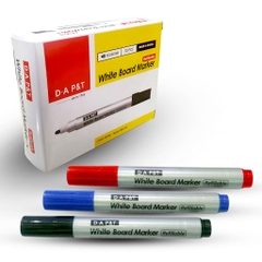 [LÔNG BẢNG - Lẻ 1 cây] Bút viết lông bảng D-A P&T White Board Marker (Sản xuất tại Hàn Quốc)