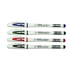 [Lẻ 1 cây] Bút viết gel chữ A Aihao AH-801A mực xanh / tím / đỏ / đen ngòi 0.5mm