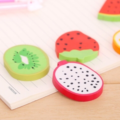 Combo 4 gôm tẩy chì hình trái cây hoa quả dễ thương