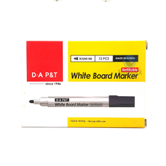 [LÔNG BẢNG] Hộp 12 cây bút viết lông bảng D-A P&T White Board Marker (Sản xuất tại Hàn Quốc)