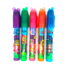 Gôm tẩy chì khúc thân tròn Lantu 301 nhiều màu