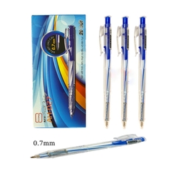 Hộp 20 cây bút viết bi mực khô Aihao AH-027 / AH027 ngòi 0.7mm mực xanh / đen