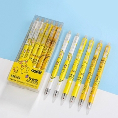 [BẤM] Hộp 12 Cây Bút Viết Gel Bấm XÓA ĐƯỢC Ngòi 0.5mm Mẫu Phi hành gia, Người Nhện, Marvel, Iron Man, Gấu Dâu ngẫu nhiên