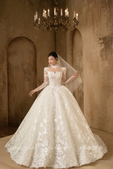 Váy Cưới Ren Cao Cấp Internal Lace 08