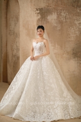 Váy Cưới Ren Cao Cấp Internal Lace 09 - Thiết kế 2in1 linh hoạt và ấn tượng