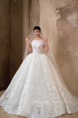 Váy Cưới Ren Cao Cấp Internal Lace 09 - Thiết kế 2in1 linh hoạt và ấn tượng