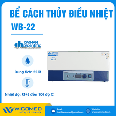 Bể Cách Thuỷ Điều Nhiệt 22 Lít Daihan WB-22