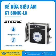 Bể Rửa Siêu Âm Có Gia Nhiệt Gtsonic GT SONIC-L6 | 6 Lít