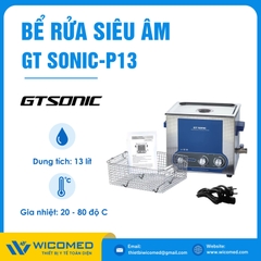 Bể Rửa Siêu Âm Có Gia Nhiệt Gtsonic GT SONIC-P13 | 13 Lít