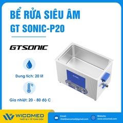 Bể Rửa Siêu Âm Có Gia Nhiệt Gtsonic GT SONIC-P20 | 20 Lít