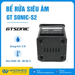 Bể Rửa Siêu Âm Có Gia Nhiệt Gtsonic GT SONIC-S2 | 2 Lít