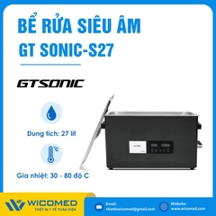 Bể Rửa Siêu Âm Có Gia Nhiệt Gtsonic GT SONIC-S27 | 27 Lít