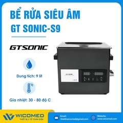 Bể Rửa Siêu Âm Có Gia Nhiệt Gtsonic GT SONIC-S9 | 9 Lít
