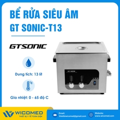 Bể Rửa Siêu Âm Có Gia Nhiệt Gtsonic GT SONIC-T13 | 13 Lít