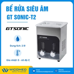 Bể Rửa Siêu Âm Có Gia Nhiệt Gtsonic GT SONIC-T2 | 2 Lít