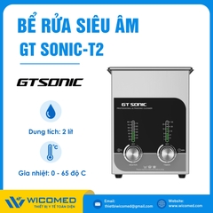 Bể Rửa Siêu Âm Có Gia Nhiệt Gtsonic GT SONIC-T2 | 2 Lít