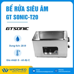 Bể Rửa Siêu Âm Có Gia Nhiệt Gtsonic GT SONIC-T20 | 20 Lít