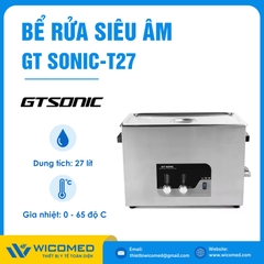Bể Rửa Siêu Âm Có Gia Nhiệt Gtsonic GT SONIC-T27 | 27 Lít