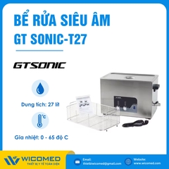 Bể Rửa Siêu Âm Có Gia Nhiệt Gtsonic GT SONIC-T27 | 27 Lít