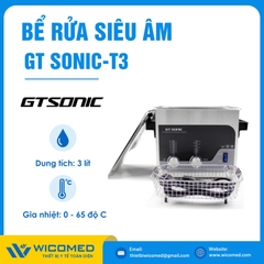 Bể Rửa Siêu Âm Có Gia Nhiệt Gtsonic GT SONIC-T3 | 3 Lít