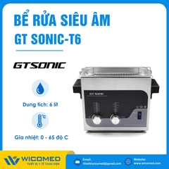 Bể Rửa Siêu Âm Có Gia Nhiệt Gtsonic GT SONIC-T6 | 6 Lít