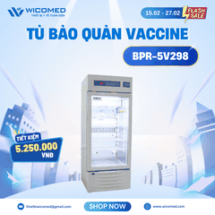 Tủ Bảo Quản Dược Phẩm - Vắc Xin 298 Lít Biobase BPR-5V298