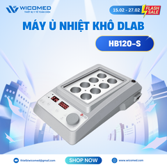 Máy Ủ Nhiệt Khô 120 Độ C Dlab HB120-S
