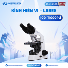 Kính Hiển Vi 3 Mắt Labex - Anh ICO-T1000PLi | Cao Cấp