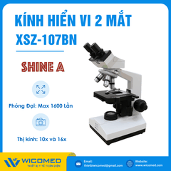 Kính Hiển Vi Sinh Học 2 Mắt Shine A XSZ-107BN