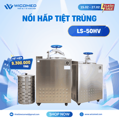 Nồi Hấp Tiệt Trùng Sấy Chân Không 50 Lít Jibimed LS-50HV