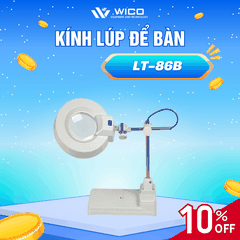 Kính Lúp Để Bàn Trung Quốc LT-86B (Kiểu Thân Cọc)