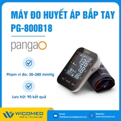 Máy Đo Huyết Áp Bắp Tay Pangao PG-800B18 (Đen)