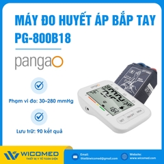 Máy Đo Huyết Áp Bắp Tay Pangao PG-800B18 (Trắng)