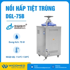 Nồi Hấp Tiệt Trùng Kiểu Đứng Dengguan DGLS-75B | 75 Lít