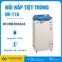 Nồi Hấp Tiệt Trùng Kiểu Đứng Hirayama HV-110 | 110 Lít