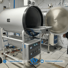 Nồi Hấp Tiệt Trùng Dung Tích Lớn 400 Lít Jibimed WS-400YDA
