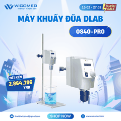 Máy Khuấy Đũa Màn Hình LCD OS40-Pro | 40 Lít (Nước)