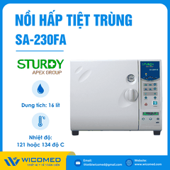 Nồi Hấp Tiệt Trùng 16 Lít Để Bàn Sturdy SA-230FA