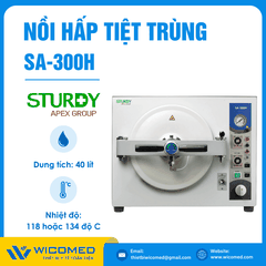 Nồi Hấp Tiệt Trùng Để Bàn 40 Lít Sturdy Đài Loan SA-300H