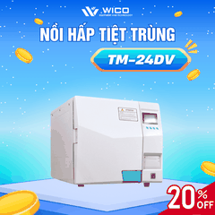 Nồi Hấp Tiệt Trùng Sấy Chân Không Class B 24 Lít Jibimed TM-24DV