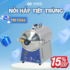 Nồi Hấp Tiệt Trùng Để Bàn 24 Lít Jibimed TM-T24J