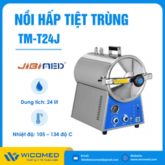 Nồi Hấp Tiệt Trùng Để Bàn 24 Lít Jibimed TM-T24J