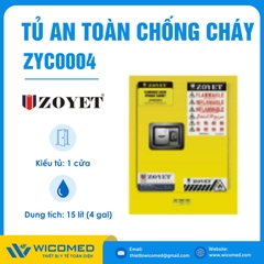 Tủ An Toàn Chống Cháy Zoyet ZYC0004 | 15 Lít (4 Gal)