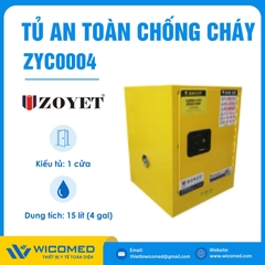 Tủ An Toàn Chống Cháy Zoyet ZYC0004 | 15 Lít (4 Gal)
