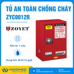 Tủ An Toàn Chống Cháy Zoyet ZYC0012R | 45 Lít (12 Gal)
