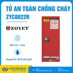 Tủ An Toàn Chống Cháy Zoyet ZYC0022R | 83 Lít (22 Gal)