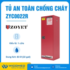 Tủ An Toàn Chống Cháy Zoyet ZYC0022R | 83 Lít (22 Gal)