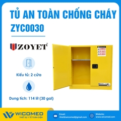 Tủ An Toàn Chống Cháy Zoyet ZYC0030 | 114 Lít (30 Gal)
